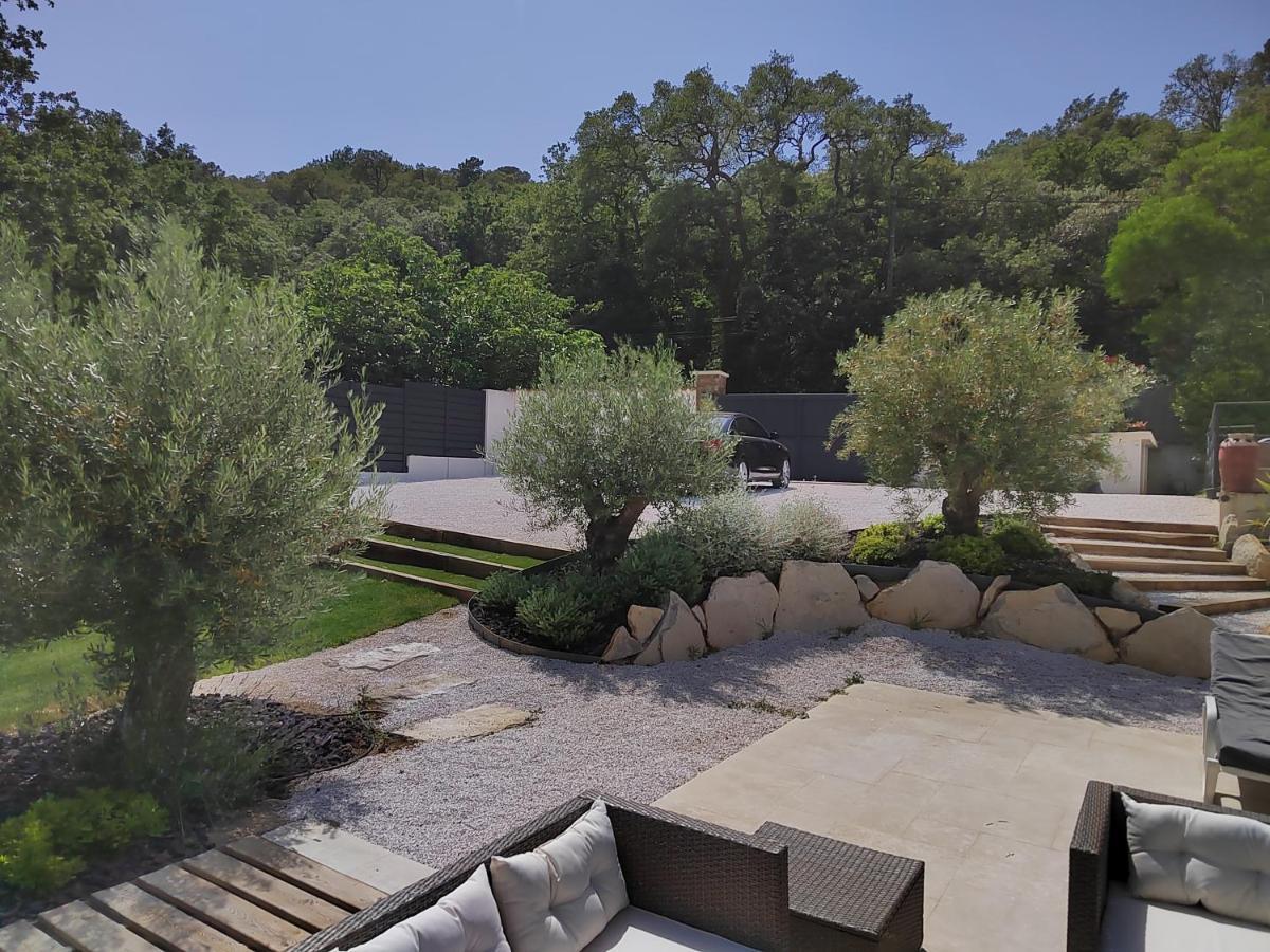 Villa Les Trois J Grimaud Exteriér fotografie