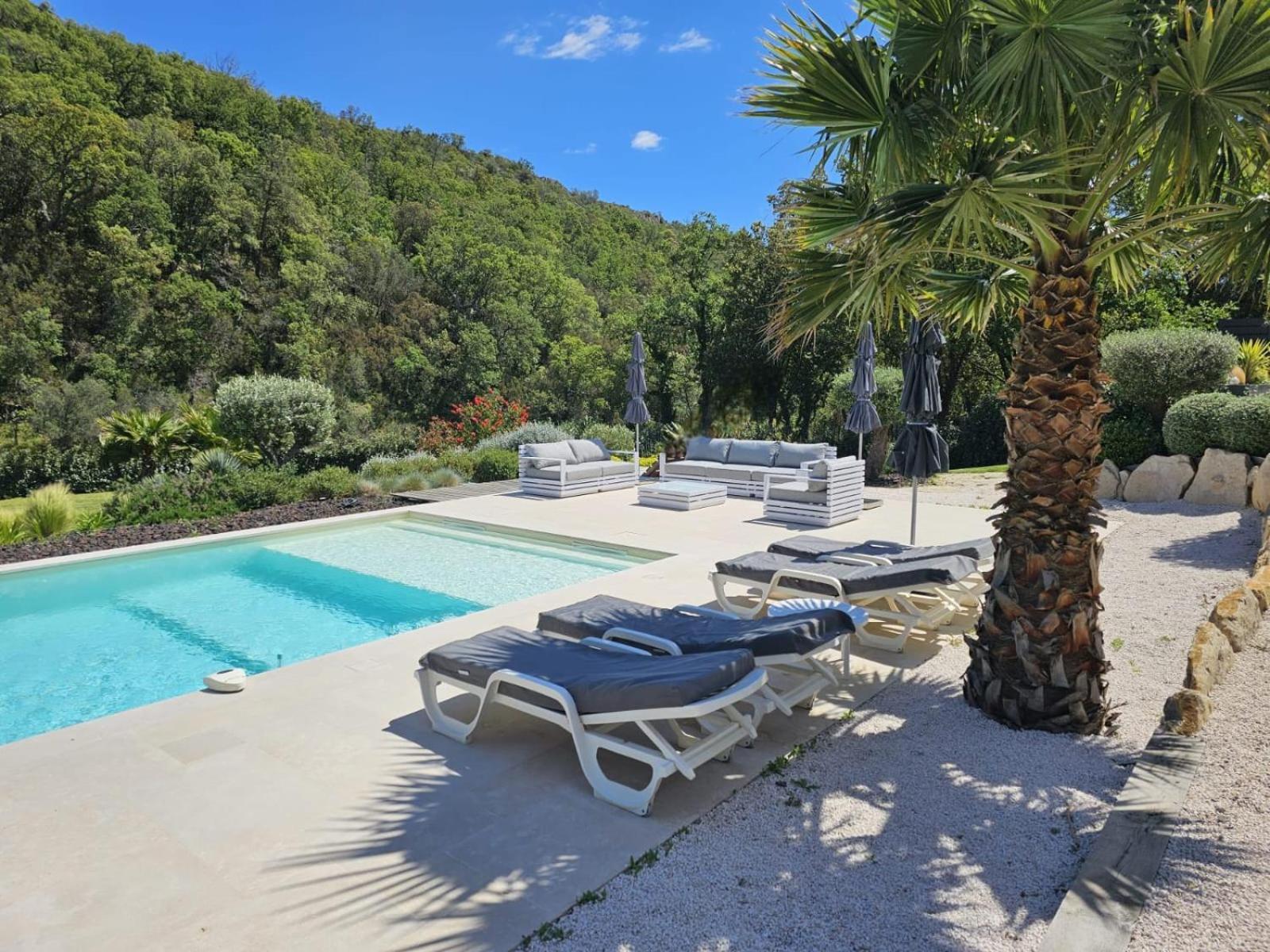 Villa Les Trois J Grimaud Exteriér fotografie